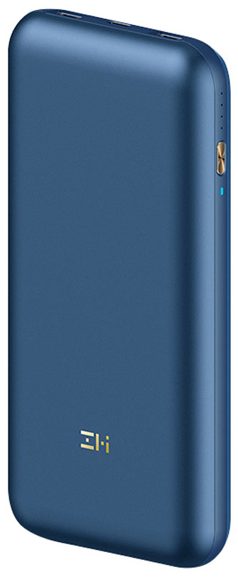 Внешний аккумулятор Zmi Power Bank 10 PRO 20000 mAh 65W Type-C Quick Charge 3.0, Power Delivery 3.0 (QB823) (темно-синий soonhua 30w power adapter universal power adapters with connector tips 3v 4 5v 5v 6v 7 5v 9v 12v multi voltage charger converter