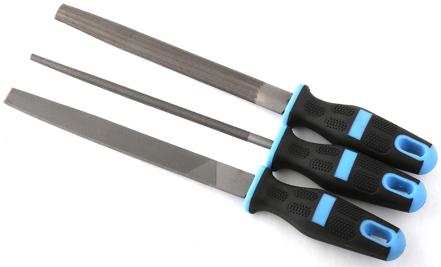 Изображение товара Набор напильников по металлу Autovirazh 3 шт. 200мм AV-0606