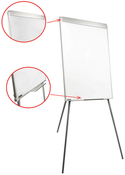 Изображение товара Доска-флипчарт магнитно-маркерная Brauberg 70х100 см стандарт, 235526