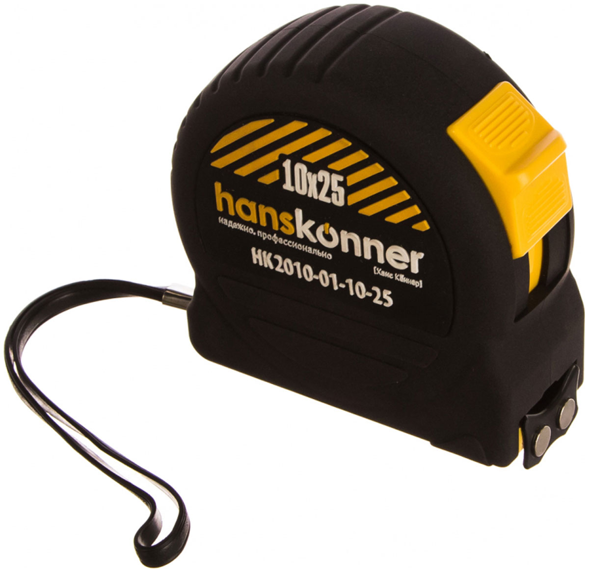 Изображение товара Рулетка Hanskonner HK2010-01-10-25 10 м высокая точность и прочность