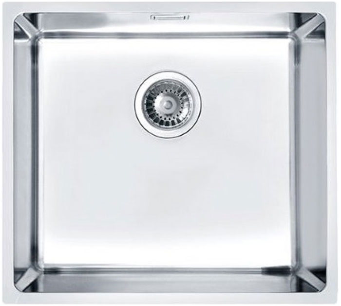

Кухонная мойка Alveus KOMBINO 40 KMB 90 FI 488X438 F S с сифоном 1102384 (1122682), Хром