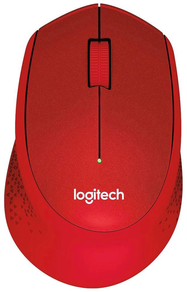 Изображение товара Беспроводная мышь Logitech M280 красная для правой руки, 1000 dpi, USB