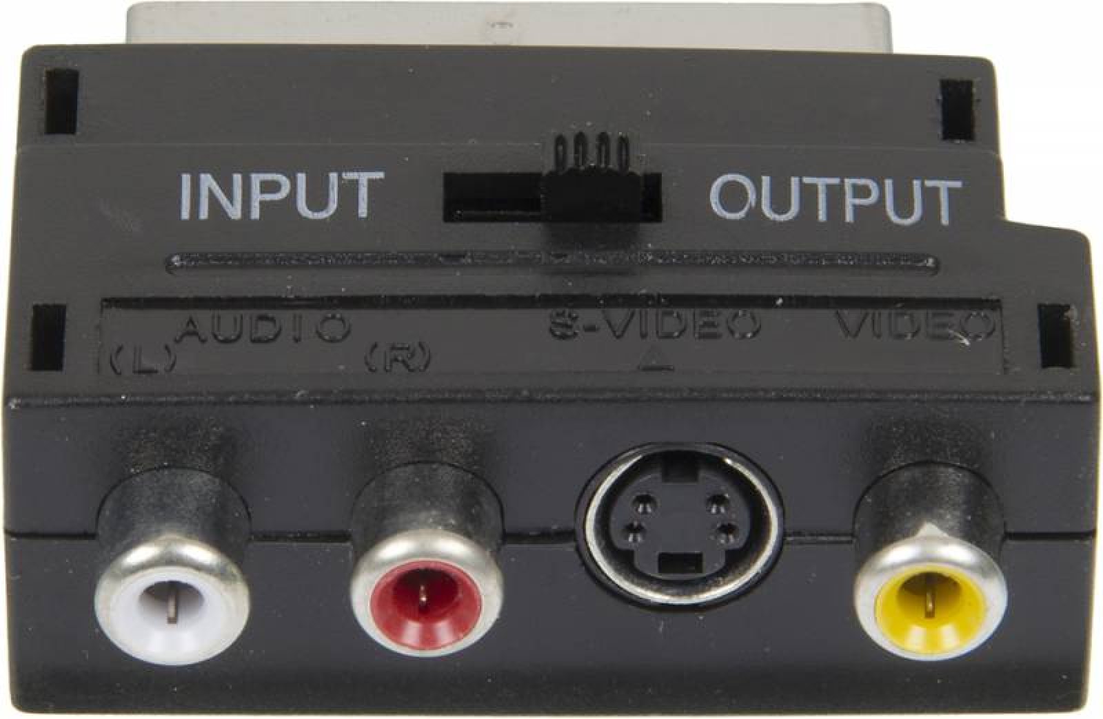 Изображение товара Адаптер аудио-видео Ningbo SCART 3хRCA S-VIDEO черный JSP005