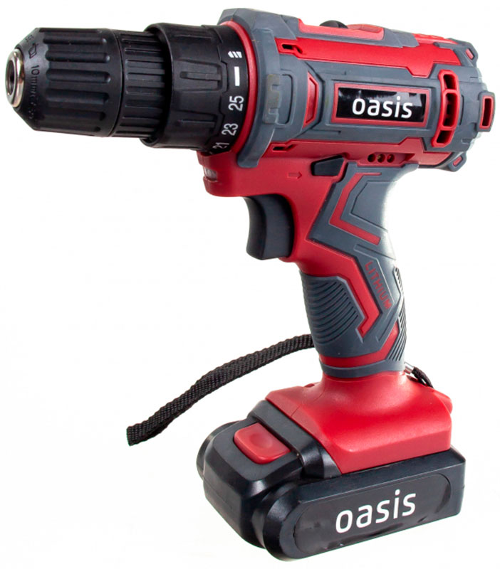 Изображение товара Аккумуляторный шуруповерт Oasis ASB-14S /J 14.4 В Li-Ion с 2 аккумуляторами