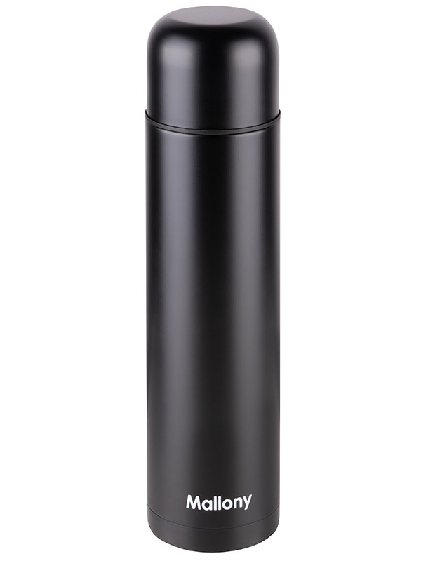 Изображение товара Термос Mallony SOLIDO 1.0 л черный с кнопкой