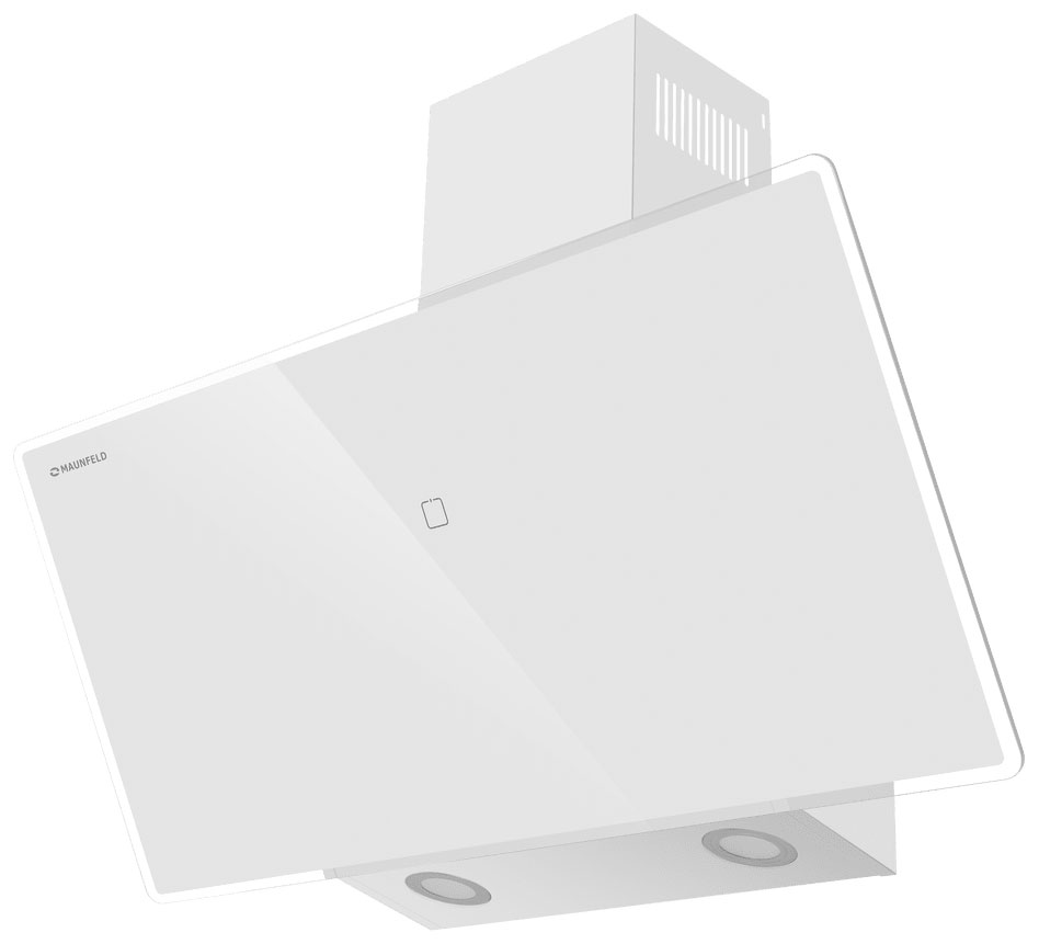 Изображение товара Вытяжка Maunfeld EAGLE 850 90 Glass White наклонная для кухни
