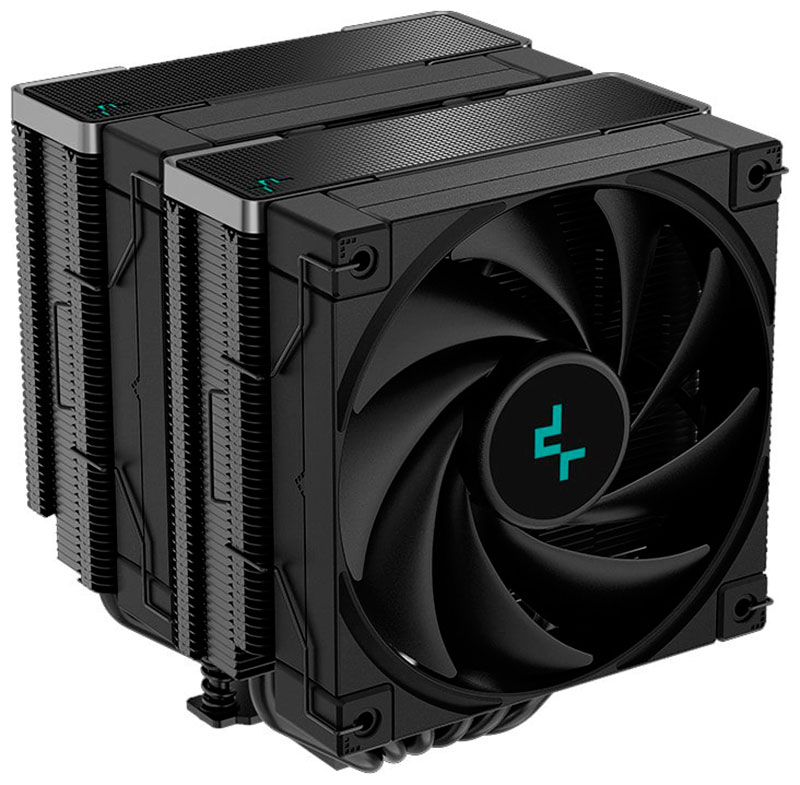 Изображение товара Кулер для процессора Deepcool AK620 ZERO DARK с двумя вентиляторами и тепловыми трубками