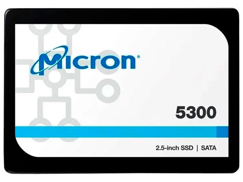 Изображение товара Серверный SSD накопитель Micron 2.5 5300 MAX 960 Гб SATA III