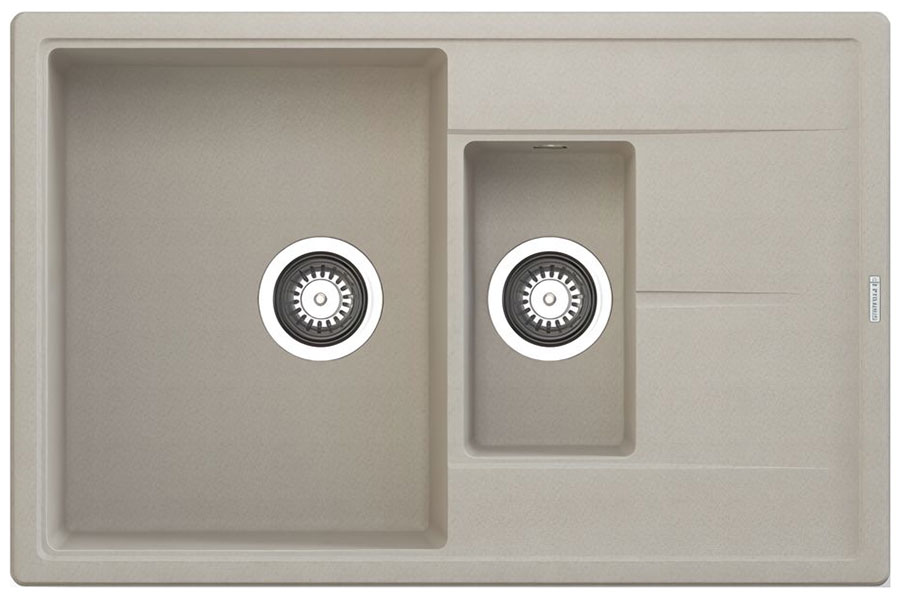 Изображение товара Кухонная мойка Pyramis ALINIA 78х51 1 1/2B 1D - гранит/бежевый (070019601)