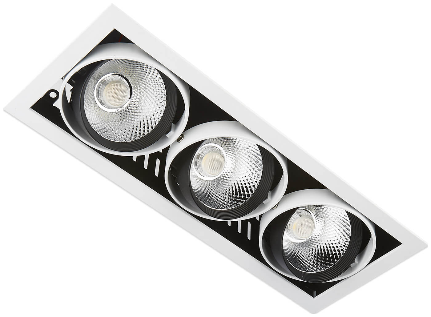 Изображение товара Встраиваемый светодиодный светильник Ambrella Light Cardano T813, BK/CH, 3*12W, 4200K