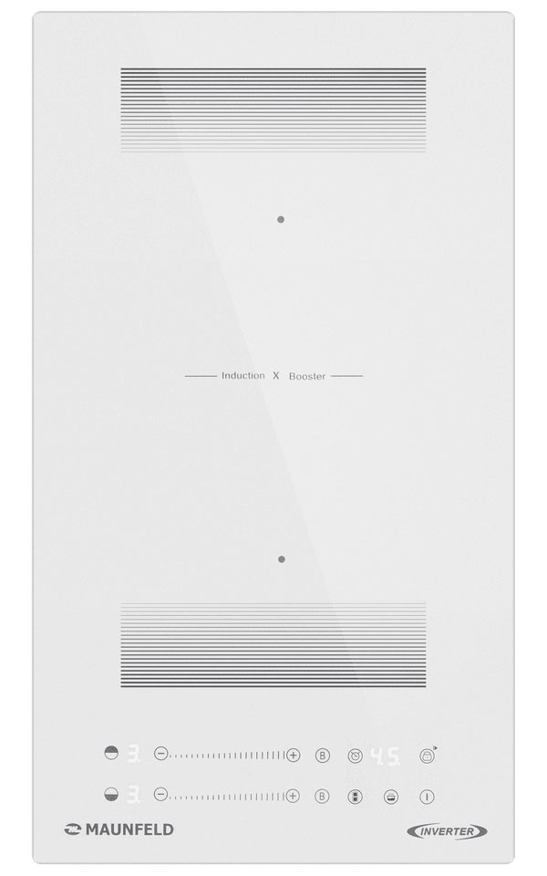 

Электрическая варочная панель Maunfeld CVI292S2FWHD Inverter, Белый