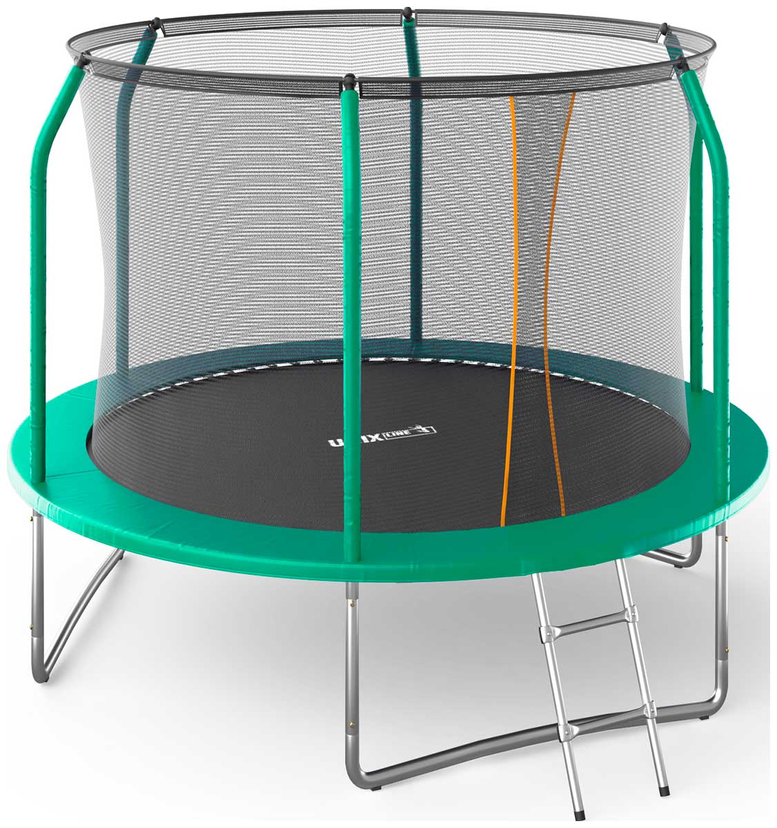Изображение товара Батут Unix Line SUPREME BASIC 10 ft Зеленый для взрослых и детей