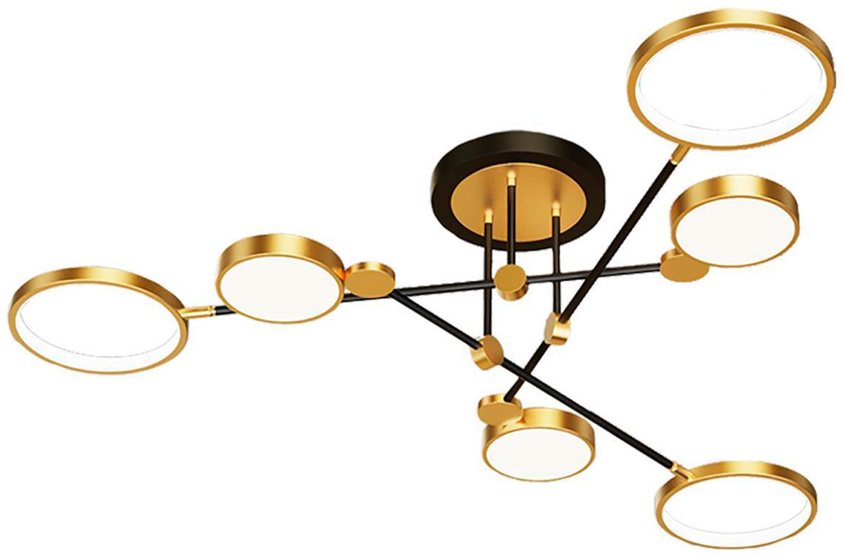 Изображение товара Потолочная светодиодная люстра Lussole Loft Gilbert LSP-8433