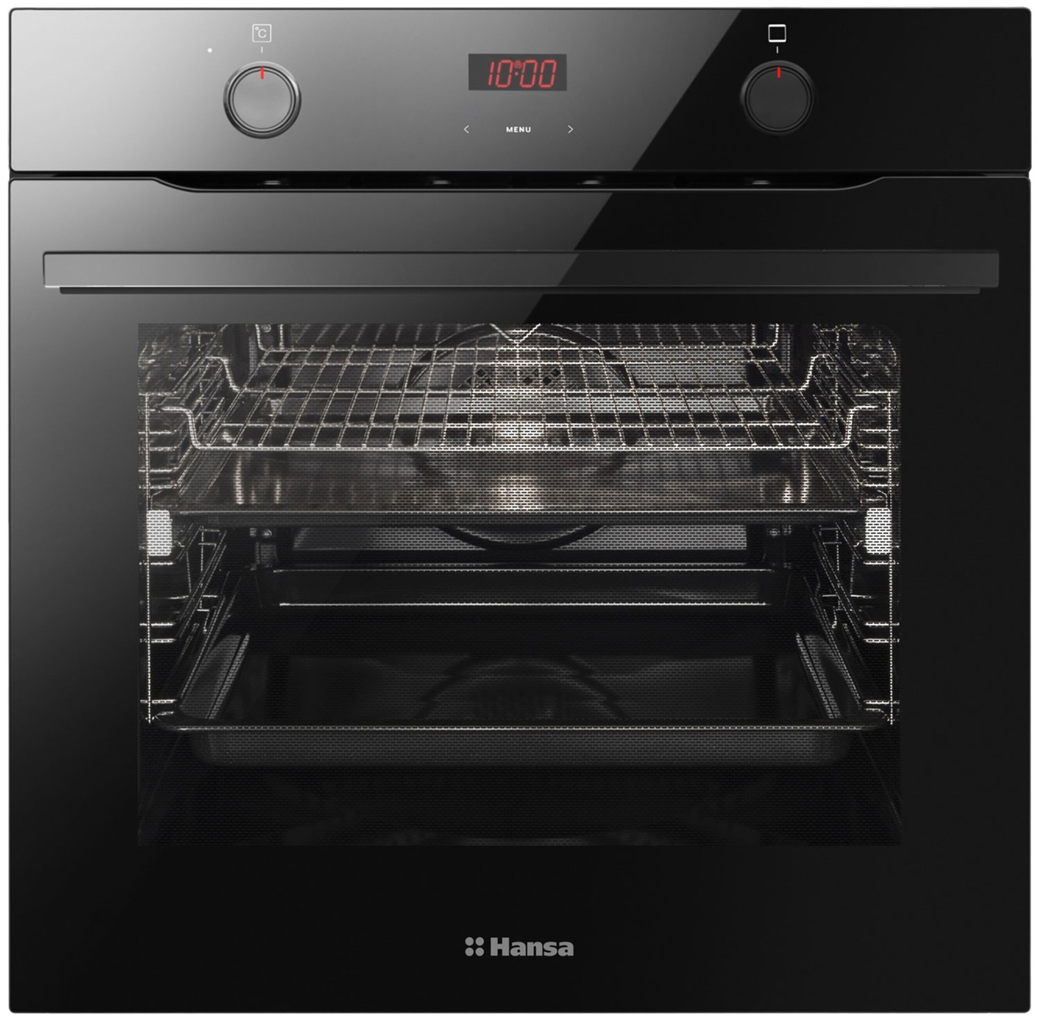 Изображение товара Электрический духовой шкаф Hansa BOES683020 с BakingPro System и объемом 77 литров