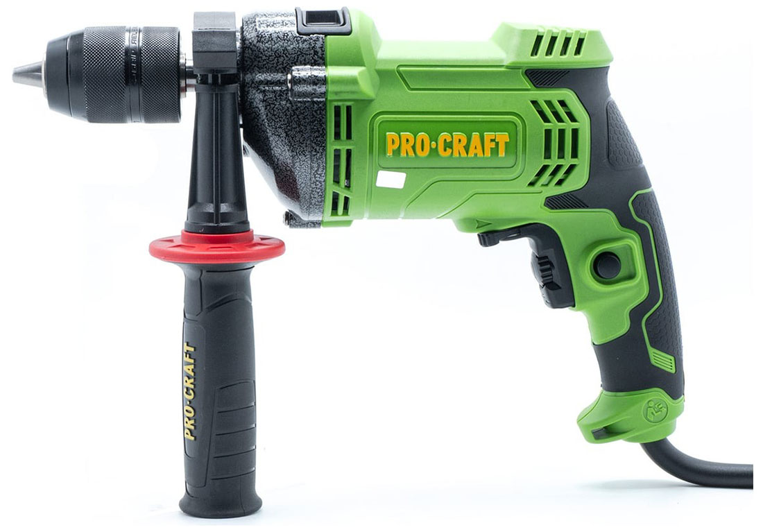 Изображение товара Дрель ударная Procraft PS1350M с мощным двигателем и реверсом