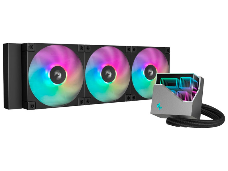 СЖО для процессоров Deepcool LT360 ARGB (R-LT360-BKAMNC-G-1) СЖО для процессоров Deepcool LT360 ARGB (R-LT360-BKAMNC-G-1)