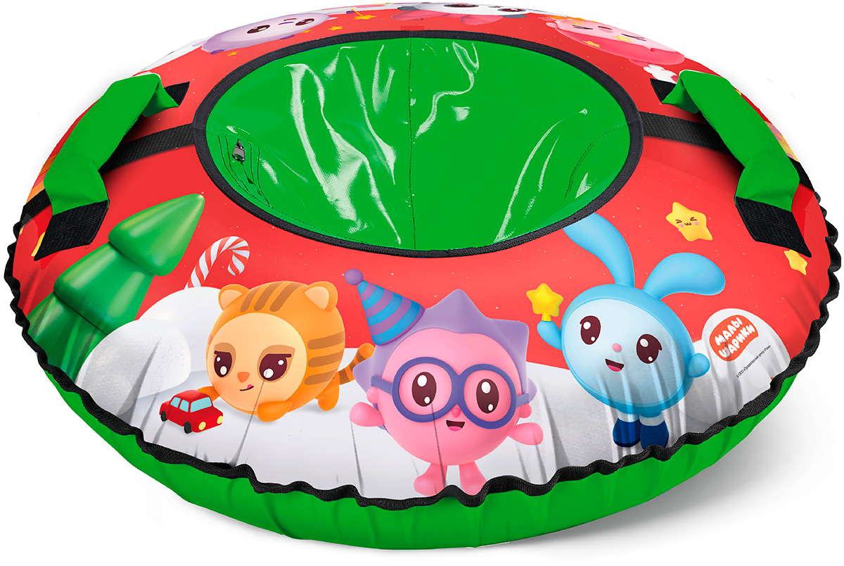 Изображение товара Тюбинг Ника Игрушка с круговым дизайном, Малышарики, ТБ3-70
