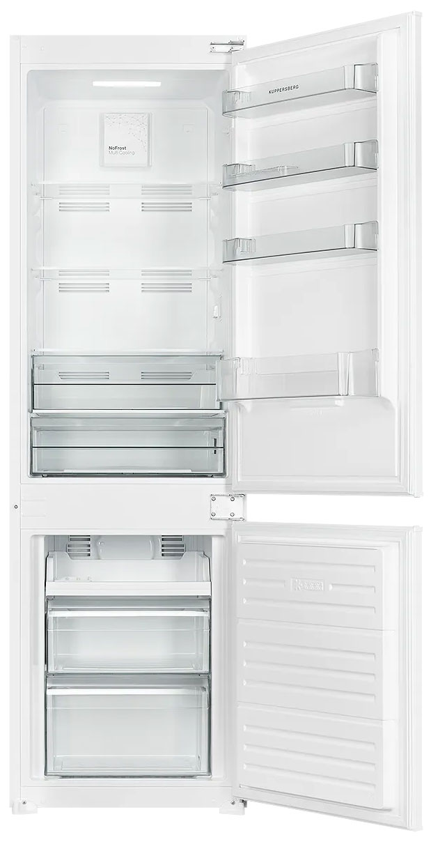 

Встраиваемый двухкамерный холодильник Kuppersberg RBN 1763, Белый