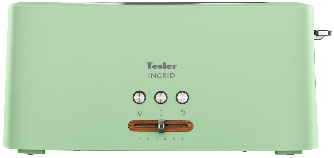 

Тостер Tesler TT-140 Green, Зеленый