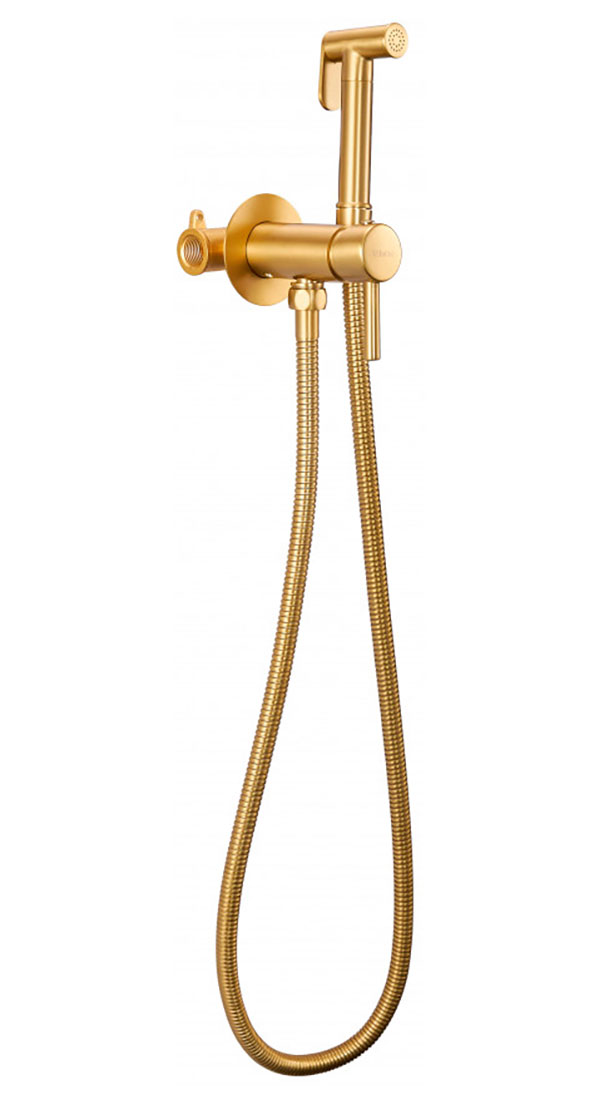 Изображение товара Душ гигиенический Milacio Ultra, золото (MCU.850.GD)