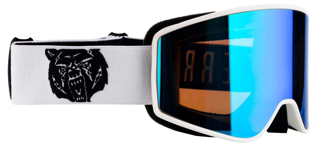 Изображение товара Горнолыжная маска Terror Spectrum White Blue с двойными линзами