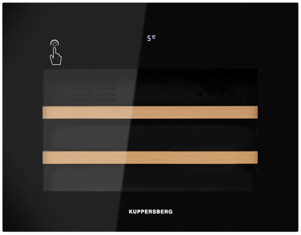 Изображение товара Встраиваемый винный шкаф Kuppersberg RBW 46 с одной зоной охлаждения