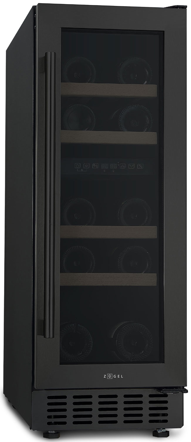 

Встраиваемый винный шкаф Zugel ZCWI170DB, Черный