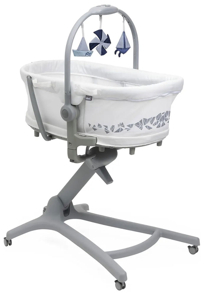 Изображение товара Кроватка-cтульчик Chicco BABY HUG PRO WHITE CREAM