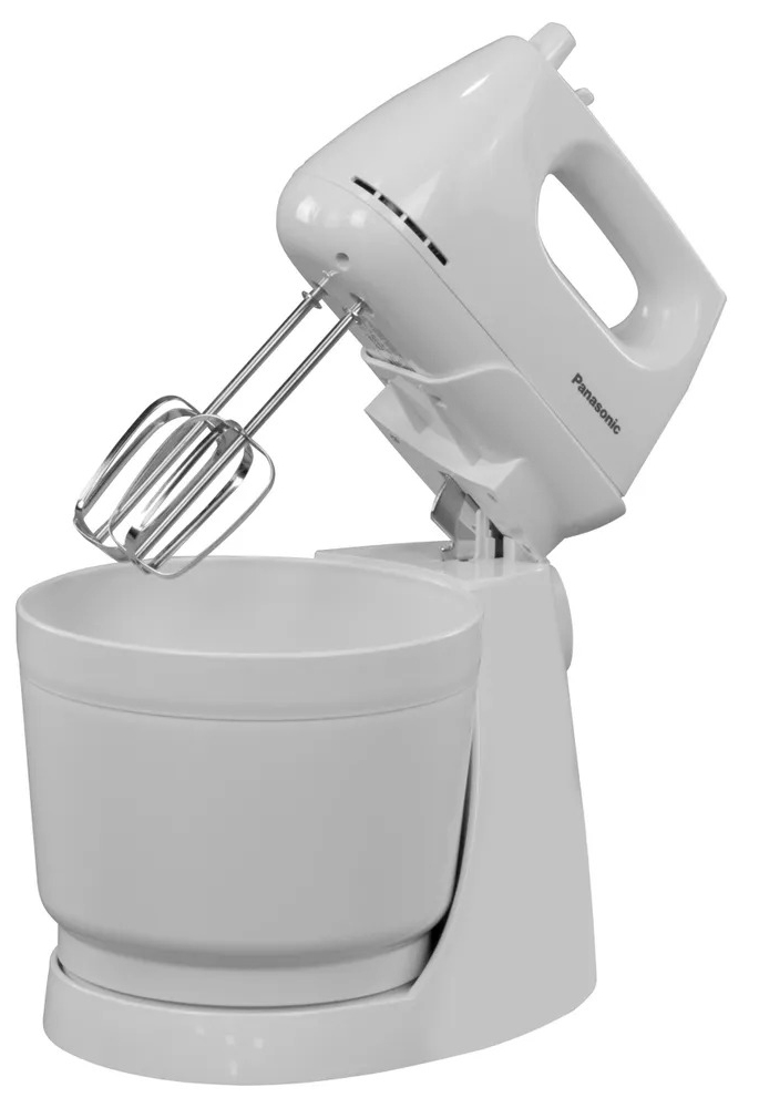 Изображение товара Миксер с чашей Panasonic MK-GB3WTQ белый стационарный 3 л мощность 175 Вт пятискоростной