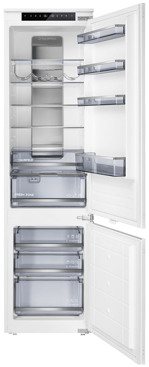 Изображение товара Встраиваемый холодильник Maunfeld MBF19354NFWGR LUX Inverter с системой No Frost