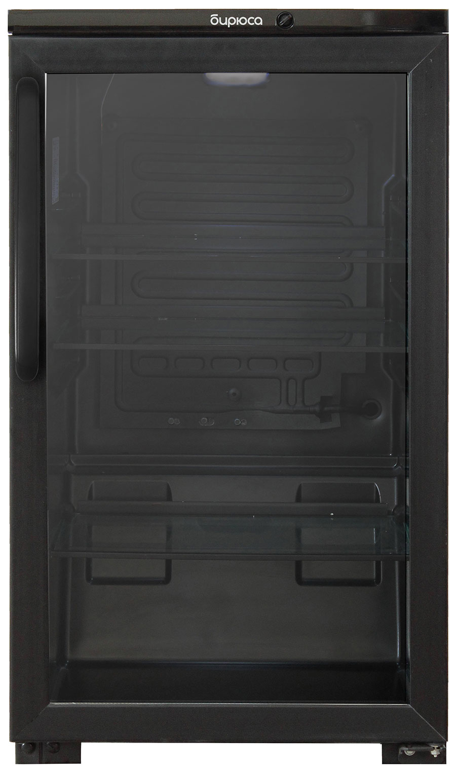 Изображение товара Холодильная витрина Бирюса L102 со стеклянной дверью 115 л черная