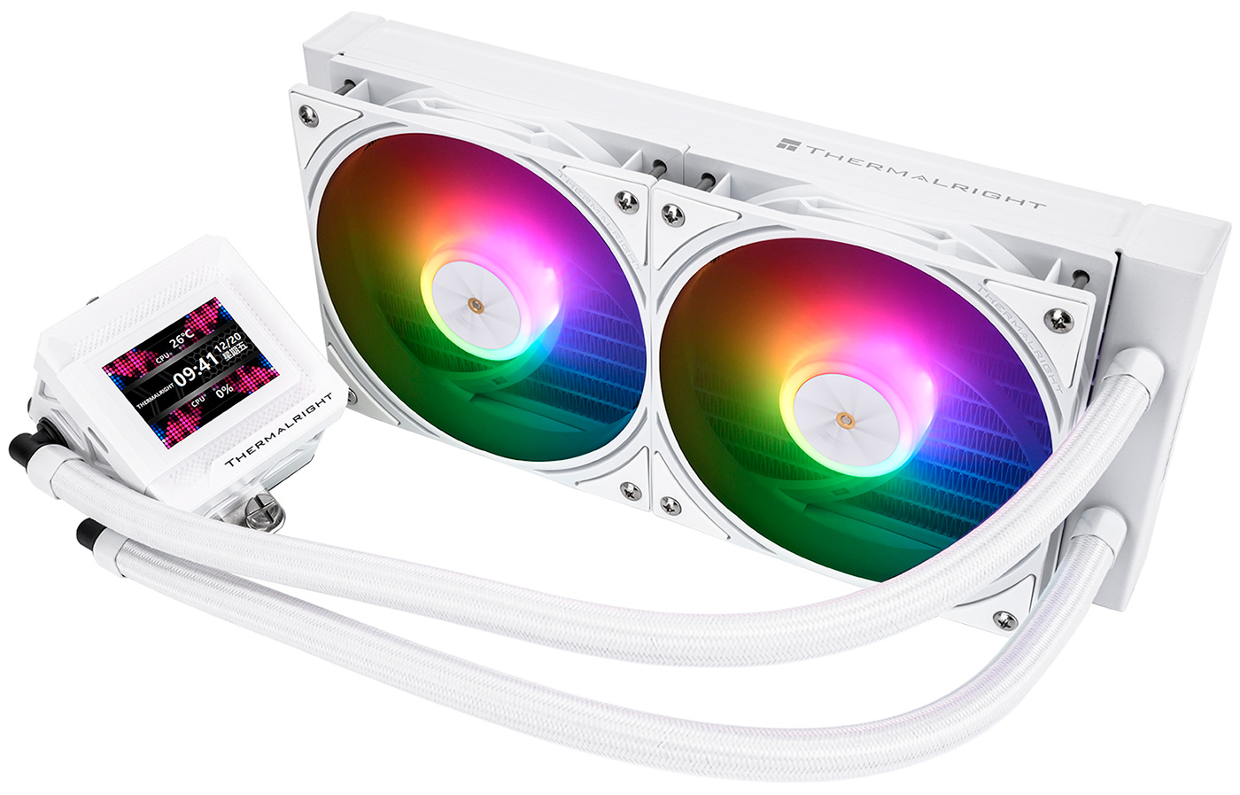 Изображение товара СЖО Thermalright Frozen Warframe SE 240 ARGB White для Intel и AMD