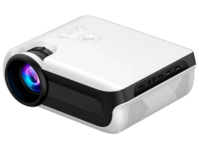 Изображение товара Проектор Havit PJ209 PRO 4K портативный LCD Smart TV Wi-Fi USB HDMI черный