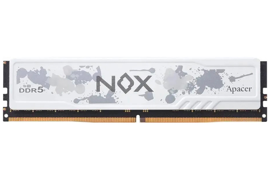 Изображение товара Оперативная память Apacer DDR5 32GB 5600MHz NOX White AH5U32G56C522MWAA-1