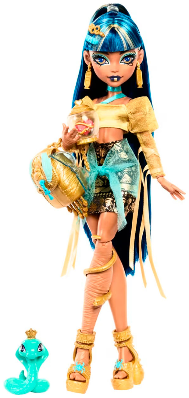 Изображение товара Кукла Monster High Core Doll Клео HXH74