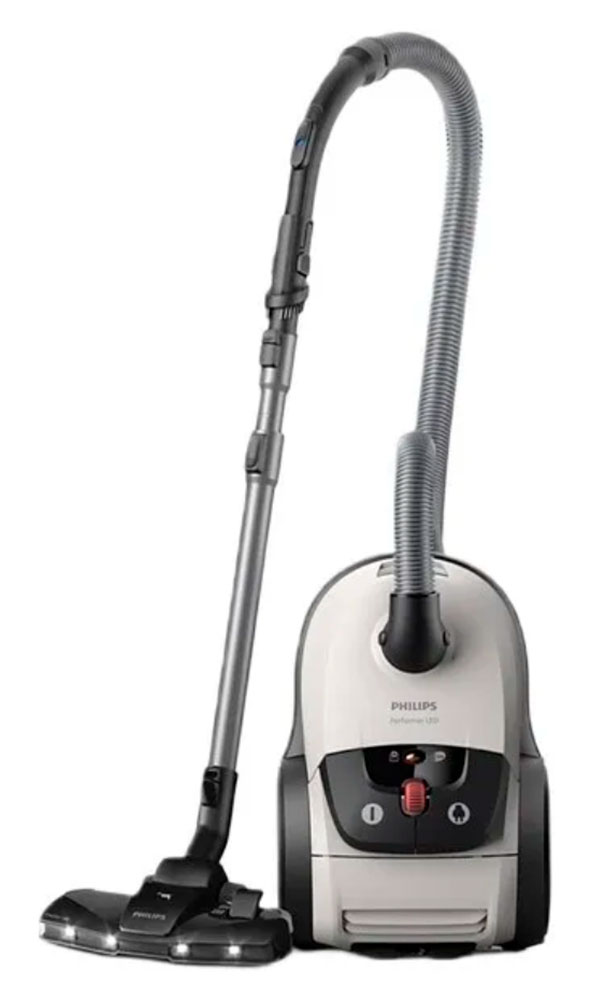 Изображение товара Пылесос Philips XD8042/10 мешковой сухая уборка мощность 2200 Вт 78 дБ белый