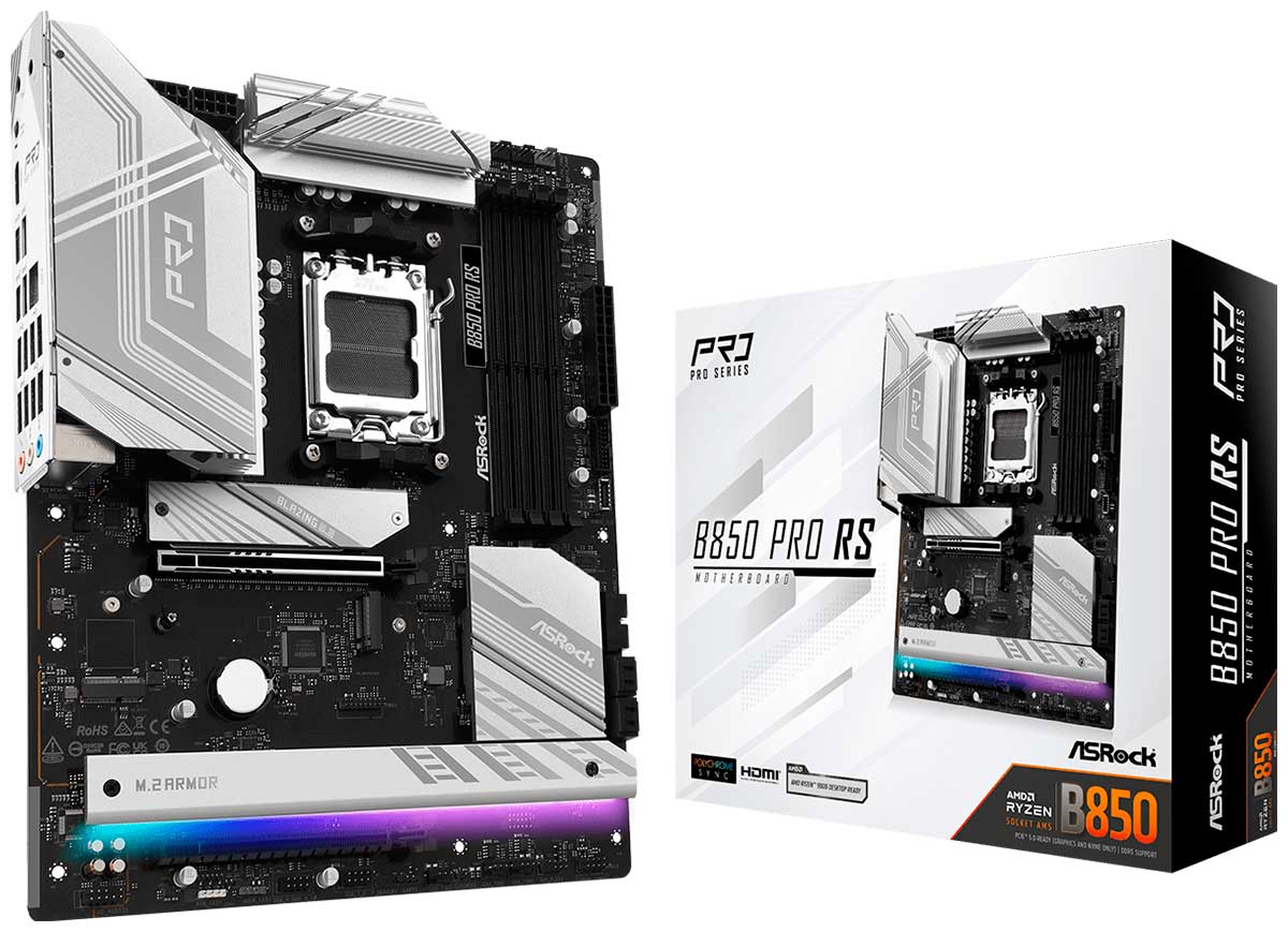 Изображение товара Материнская плата Asrock B850 PRO RS