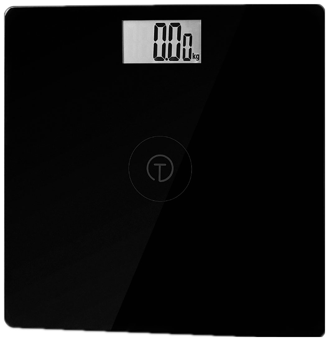 Изображение товара Напольные электронные весы Titan Electronics 8 mini черные с ИМТ и приложением