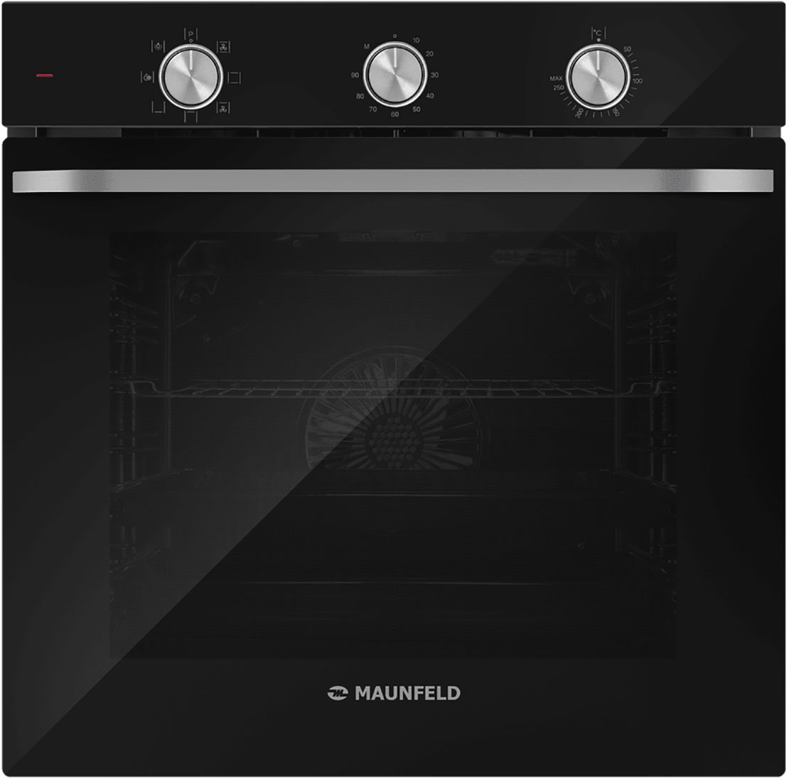 Изображение товара Электрический духовой шкаф Maunfeld FEOF7871B 78л конвекция механическое управление