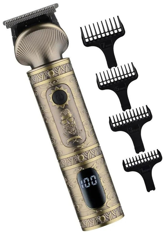 Изображение товара Качественный набор для стрижки Kelli KL-7026 с аккумулятором и насадками