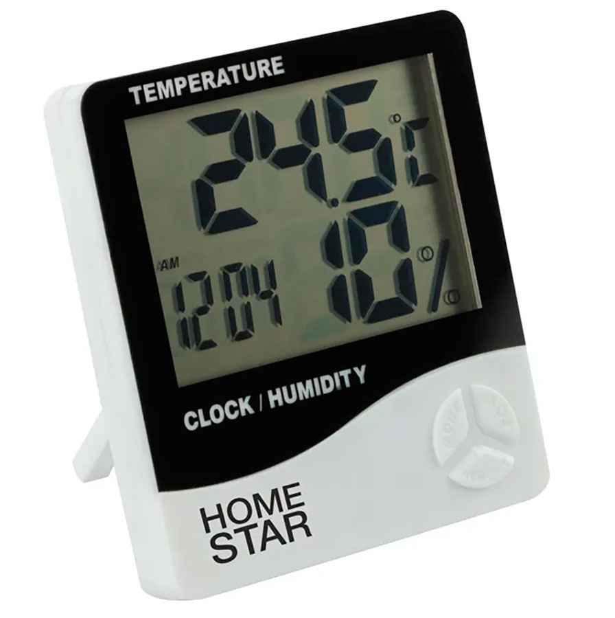 Изображение товара Термометр-гигрометр цифровой Homestar HS-0108