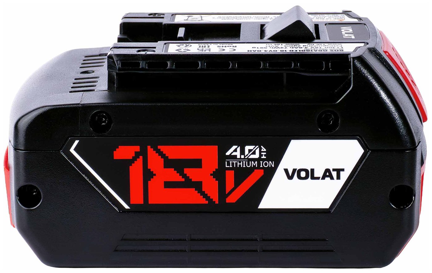 Изображение товара Аккумуляторная батарея Volat для Bosch, 18.0V, 4.0AH (Li-ion) BOS-GBA180LED