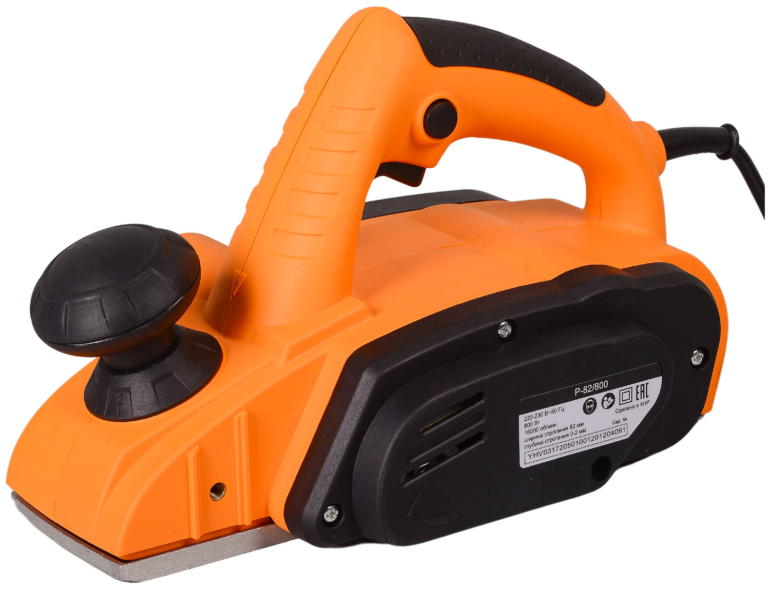 Изображение товара Рубанок Вихрь Р-82/800 с системой сбора пыли и подключением пылесоса