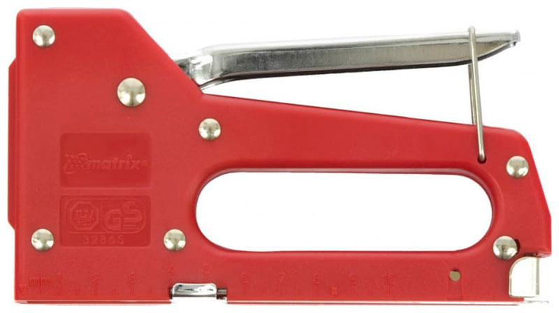 Изображение товара Степлер Matrix 40907 мебельный пластиковый, тип скобы 53, 4-8 мм