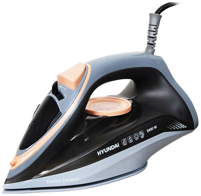 Изображение товара Утюг Hyundai H-SI01671 2400Вт голубой