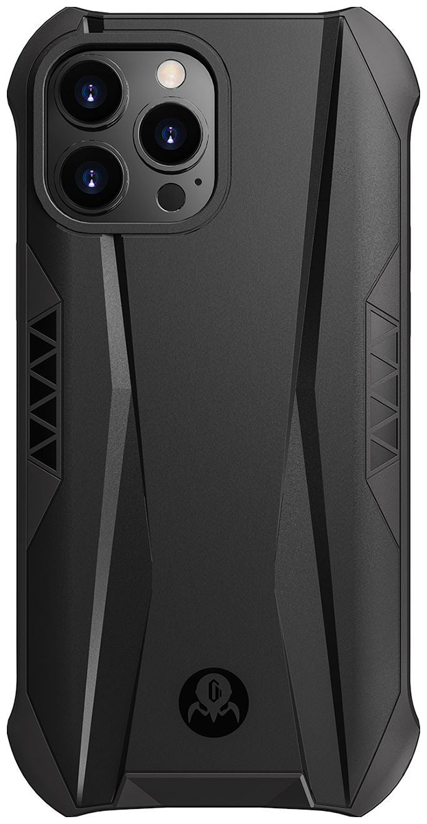 Чехол Gravastar для iPhone 13 Pro Max Ferra Black матовый чехол bts stickers для apple iphone 13 эпл айфон 13 с 3d эффектом черный