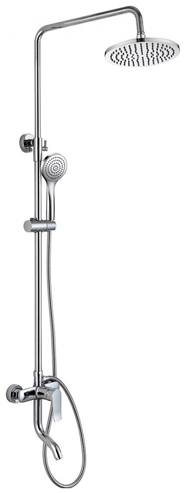 Изображение товара Душевая стойка Bravat Emeralda F6337371CP-A-RUS хром душевой комплект с верхним и ручным душем