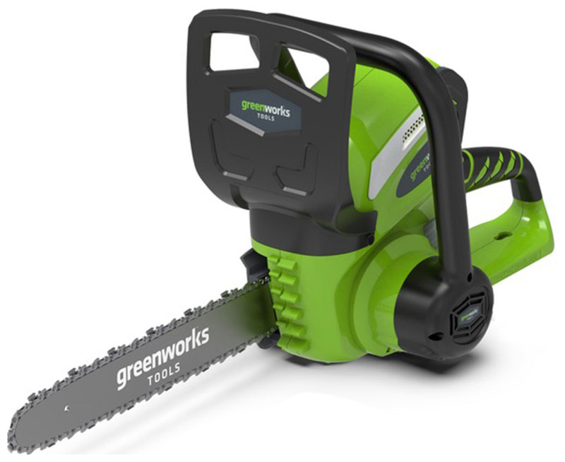 Изображение товара Цепная аккумуляторная пила Greenworks G40CS30IIK4 40V компактная легкая мощная
