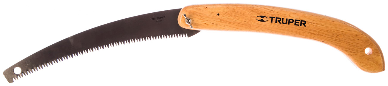 Изображение товара Пила складная Truper 300 мм с деревянной рукояткой STP-12PL 18178