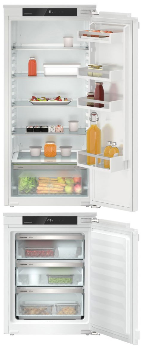 Встраиваемый двухкамерный холодильник Liebherr IXRF 5600-20 001 встраиваемый холодильник side by side liebherr ixrf 4155 20 001